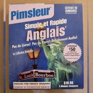 Pimsleur Simple et Rapide Anglais CD